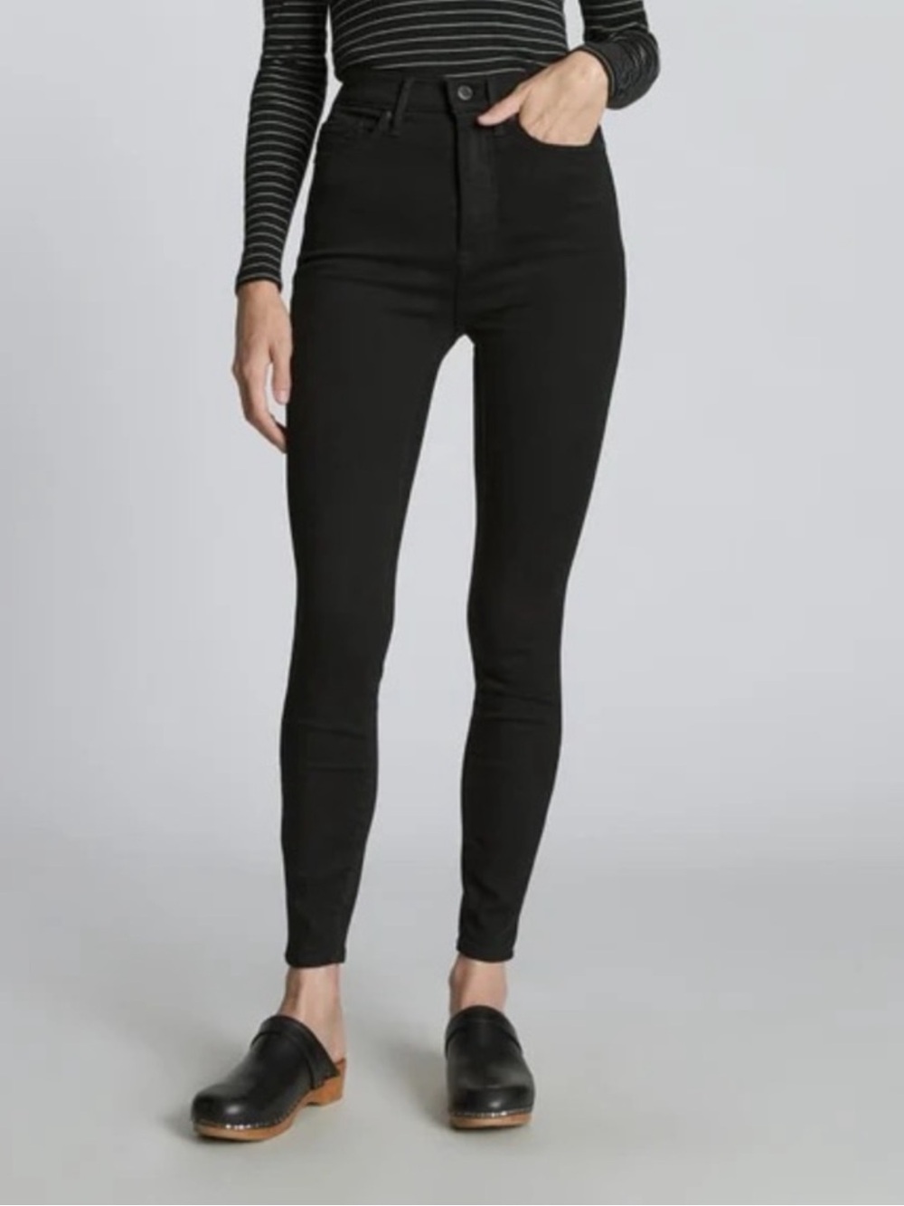 Everlane THE WAY-HIGH® SKINNY JEAN in Black, EUC, Size 29
